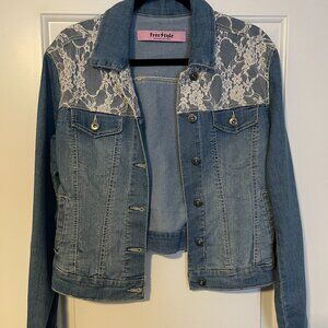 Freestyle Revolution Lace Jean Jacket